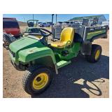 John Deere Gator TX 4x2 Turf, Gas, Hours Unknown, Flat Tire