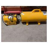 Pelsue M1420 Axial Blower and Hose, Condition Unknown (Preview and Pickup at BOPU)