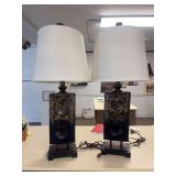Resin table lamps