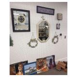 Miscellaneous wall art, mirror and posters