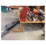 Assortment of side-by-side and four wheeler parts see all photos
