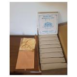 Superior quality imitation gold leaf napkins