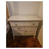 Distressed Wooden Cabinet, 32 x 18 x 28h