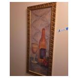 Wine art 16x40