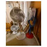 Three fans