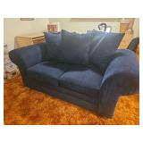 Love Seat Blue Couch 78 x 38 - Stair Carry Bring Help