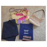 Beach bags and tablecloth
