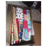 Box of wrapping paper
