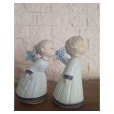 Kissing Angel Figurines