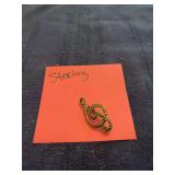 Pin marked Sterling