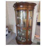 China display cabinet 44x18x70-NO contents schedule a later pickup bring help