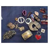 Buckles and hair pins