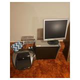 Gateway Monitor 17", Computer, HP Deskjet 5550, Speakers