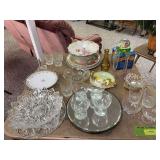 Clear glass and home decor and holiday and more