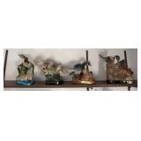 Four DU decanters