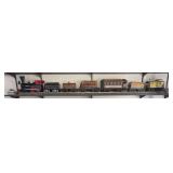 Train decanter set w track