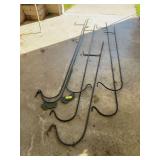 Shepard hooks as shown