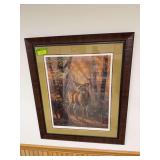 S/N “Woodland Mist” by Rosemary Millette 3111/3800 Framed 30x35