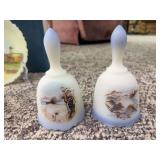 Two Fenton bells Birds in Winter Third and Fourth in edition