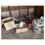 Canning necessities and old bottles