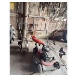 Mower, tiller, string trimmer