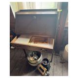 Small drop front desk 14D x 26L x 40H