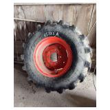 9.5 x 16 R1 spare front tractor tire for kubota