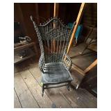 Heywood-Wakefield? wicker rocking chair