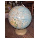 Rand McNally world portrait globe