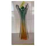 Murano? art glass vase, approx 16