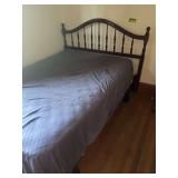 Full size bed w Lebeda mattress
