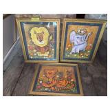 Three Edna Vierra whimsical children