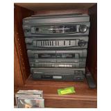 GPX 3 compact disc stereo home music system w remote and CD’s