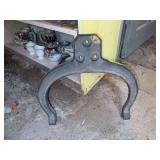 Cast iron bell yoke, 13” between
