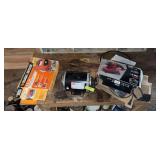 B&D jigsaw, 1/3 sheet sander and Dayton motor Model 3K772