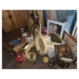 Household decor includes picture frames, cookie jars, wall art, etc
