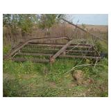 Old hay siderake