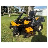 Cub Cadet Z force S zero turn mower 60" deck used weekly Shows 567+- hours Click on link below to see video