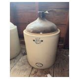Western Stoneware 5 gallon brown top jug