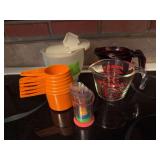 Various measuring cups