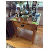 Side table w single drawer 22x22x24H