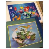 Disney lithographs