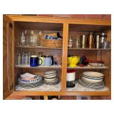 Dishes, glasses, koozies, mugs, etc “A”