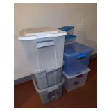 Storage Totes, various sizes