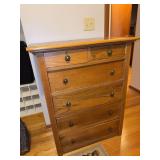 Six drawer chest of drawers 19D x 32L x 41H