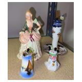 Three hairpin holders and “Eloise”