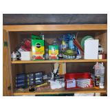 Craftsman wrench set, Irwin chisels, plant food, etc