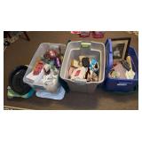 Three totes of stuff of all sorts We’ll let you find the good stuff!!