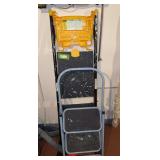 Painters ladder and step stool