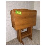 Tv trays w holder